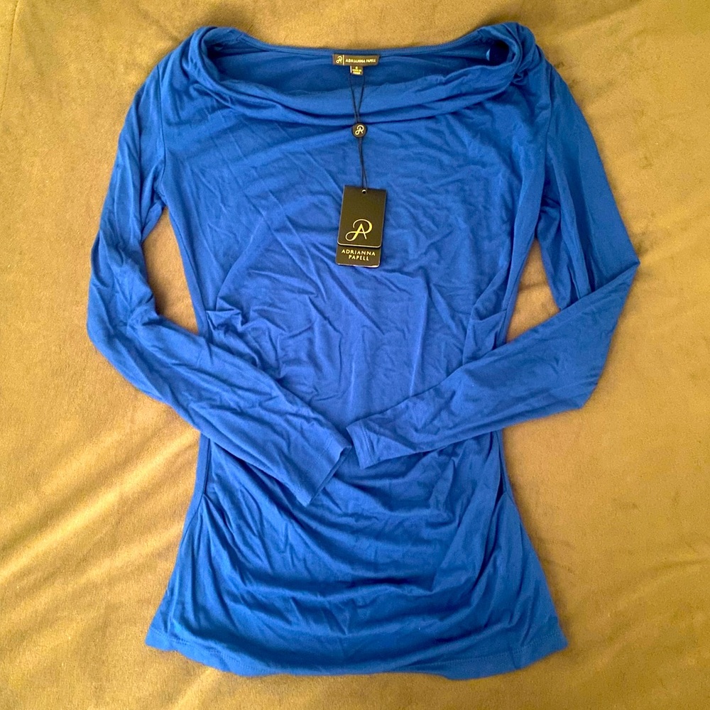 Adrianna Papell • Blue, tunic top